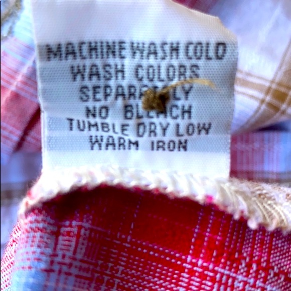 English laundry embroidered button down shirt sz M - Picture 9 of 14